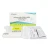 Zestaw testu CorDx Influenza A/B + COVID-19 + RSV Combo Ag do samokontroli, widoczne opakowanie, kasetka testowa, bufor, wymazówka, instrukcje i woreczek biohazard.