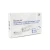 Białe opakowanie testu Fluorecare Respiratory 13 Pathogen Antigen Test Kit. Z przodu widoczne logo Fluorecare, oznaczenie CE, grafika zegara z napisem „1 test, wynik w 12 minut” oraz kody QR i dane producenta.