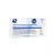 Opakowanie testu 5w1 Deepblue SARS-CoV-2 &amp; Influenza A+B &amp; RSV &amp; ADV w białej kolorystyce z niebieskimi elementami graficznymi oraz dużym logo "5 in 1", obok ilustracja twarzy wskazująca metodę pobrania wymazu z nosa.