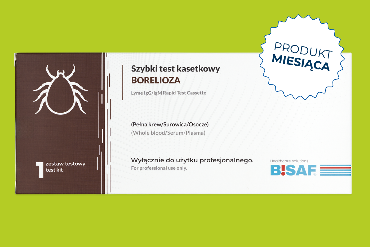 Pojedyncze opakowanie szybkiego testu Borelioza