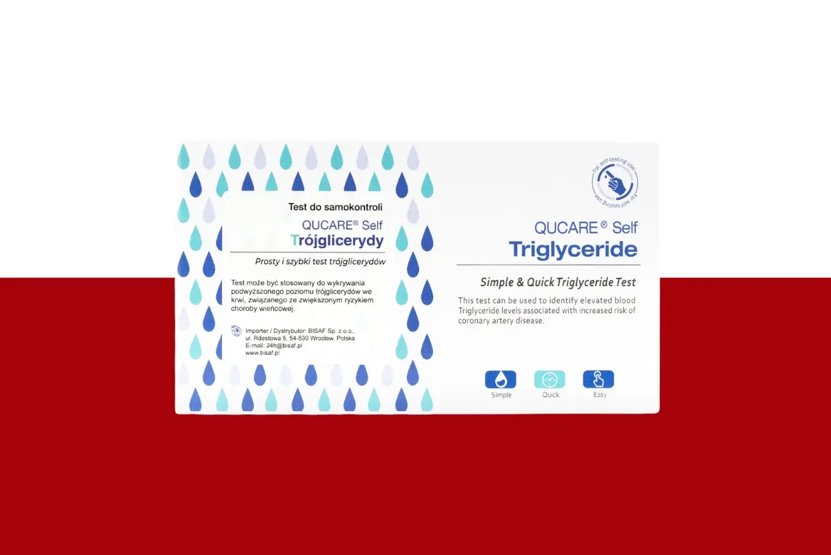Opakowanie testu na trójglicerydy